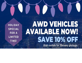 AWD Vehicles Available